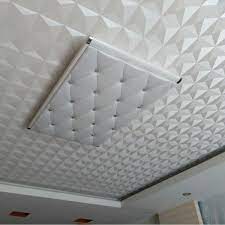 You can see another items of this gallery of 9 beautiful home ceiling design ideas to light up the night below. Ceiling Wall Paper 3d Stereo White Diamond Pvc Embossed Wallpaper Waterproof Living Room Bedroom Ceiling Decorative Wallpaper Wish