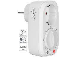 Revolt Zeitschaltuhr Mit Lichtsensor Schaltung 8 Stunden Timer 3 680 Watt