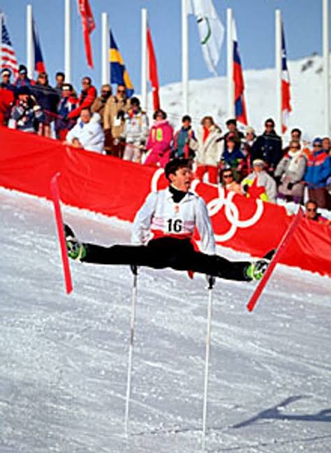 The Skiing Ballerina