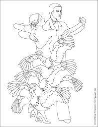 Images of flowers, umbrellas, baby animals, and kites dance across the pages making them so much fun to color. Dance Coloring Pages At Nicole S Coloring Pages