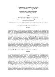 Matur suwun uwis maca kanthi akhir muga artikel cekak iki bisa migunani. Contoh Dialog Iklan Radio Bahasa Jawa Barisan Contoh