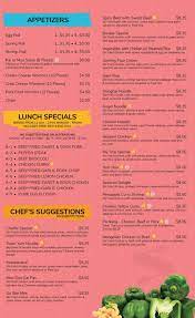 My Thai Restaurant Menu In Amarillo Texas Usa