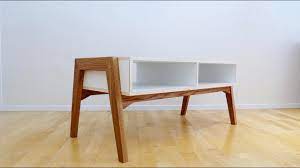 Make elegant furniture with no nails, screws, or glue. Oak And Plywood Coffee Table Youtube