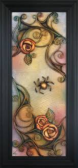 Selection of 4000 dealers · more than 5 mio products Spider Leather Art Wall Decor Leather Picture Artmosfair