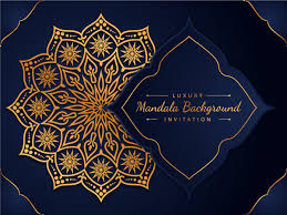 Our collection offers styles and diy design templates to give every couple an invitation to love forever. Luxury Mandala Background Golden Invitation Card Design Uplabs