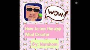 Design minecraft resources with ease How To Use The App Mod Creator For Minecraft Youtube