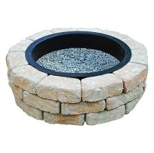 Some home improvement stores even carry bricks specifically designed for fire pits. Brick Fire Pit Kit Lowes Novocom Top