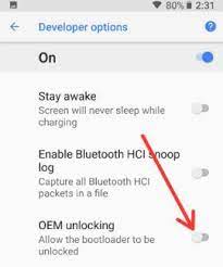 Just turning off developer options won't relock your bootloader. How To Enable Oem Unlock On Android 10 9 Pie 8 1 Oreo Bestusefultips