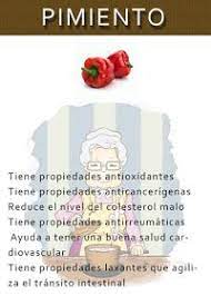 Las Abuelas Un Mundo De Sabiduria Propiedades Curativas Del Pimiento Recetas Para La Salud Frutas Y Verduras Beneficios Remedios Para La Salud