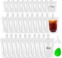 Amazon.com: UtySty 30 Pack Liquor Pouches with Screw on Cap ...