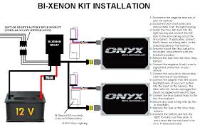 Bi Xenon Hid Conversion Kit Installation Guide Onyx Performance Lights