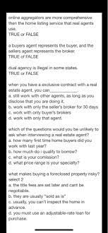 Agents get paid in this type of agreement only if they sell the property. Solved Online Aggregators Are More Comprehensive Then The Chegg Com