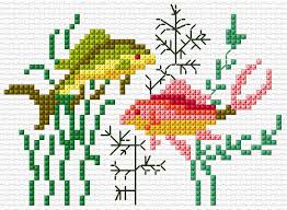 Grab your free tropical fish pattern here. Simple Fish Cross Stitch Patterns Free Novocom Top
