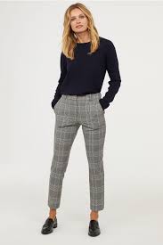 Black And White Checkered Pants Outfit Pdp Casual Work Outfits Work Outfits Women Work Outfit