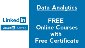 Linkedin Learning Free Data Analytics Courses With Certificate Data Analytics Free Certificate Courses Online Learning