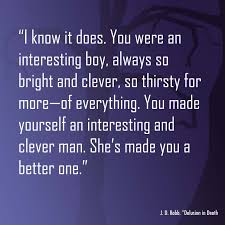 Summerset To Roarke About Eve Roarke Book Series My Love