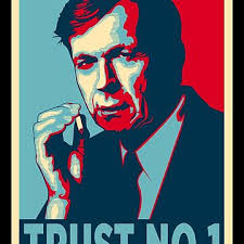 CIGARETTE SMOKING MAN TRUST NO 1" Photographic Print for Sale by Theo-p