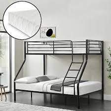 Beim stockbett wird der platz unter dem hochbett für eine zweite schlafstätte genutzt. Kinder Etagenbett Stockbett Hochbett Metall Bettgestell Matratze 200x140 90cm Eur 384 99 Picclick Fr