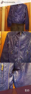 Brave Soul Cobalt Blue Jacket Blue Jacket Faux Leather Jackets Clothes Design