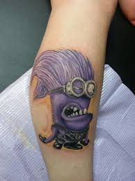 The service on july 21 released the list of 7,501 chosen for promotion out of 33,569 qualified. Amazing Purple Minion Tattoo Design By Jeremiah Klein