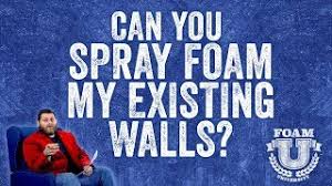 Since foam boards are installed within the walls, you can be sure of their effectiveness. Can You Add Spray Foam Insulation To Existing Walls Foam University Youtube