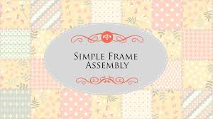 Vonda's Frame Setup