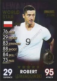 Mit seinem treffer gegen bremen zog der pole in der. Sport Trading Cards Goal Machine Robert Lewandowski Karte 88 Champions League 18 19 Sammeln Seltenes Drukgreen Bt