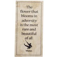 Here are some of people's favorite quotes from their favorite disney movies: Disney Art Mulan Quote Tile With Display Stand 17art 73360