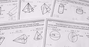 Find the total area of the wet surface. Surface Area Volume Unit 11 3 Dimensional Figures Unit Bundle