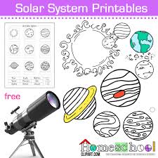 Whether you are hosting a solar system themed party, or just looking for coloring pages to reinforce your kid's lesson in school, this roundup contains beautiful solar system images handpicked by me. Solar System Coloring Pages The Crafty Classroom