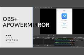 Se utiliza para grabación de video y audio con transmisión en vivo en línea. How To Stream Game On Obs Using Apowermirror