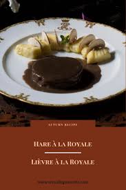 Lievre A La Royale Hare A La Royale Lievre A La Royale Alimentation Idee Recette