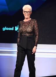 Jamie Lee Curtis shows off curves in stunning see-through number - Starts  at 60