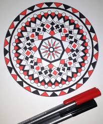 Choose to print it right away or save it onto your computer. Mandala Madness One Color Novocom Top