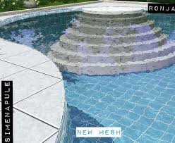 Simenapule It Stairs Swimming Pool 2 Sims Sims 3 Sims House