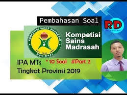 We did not find results for: Pembahasan Soal Ksm Kompetisi Sains Madrasah Ipa Mts Tingkat Provinsi 2019 Part2 Youtube
