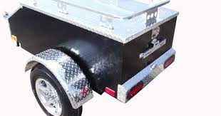 Lumina Xl Motorcycle Trailer Amtxl Black