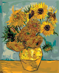 Dried sunflowers by egon schiele. Masterpiece By Numbers Van Gogh The Starry Night