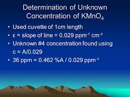 Maybe you would like to learn more about one of these? Ultraviolet Visible Uv Vis Spectroscopy Of Potassium Permanganate Ppt Video Online Download