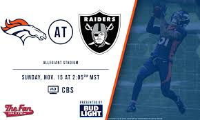 Saturday marked the first raiders home game with fans ever. 111520 Broncos Raiders Game Day Info