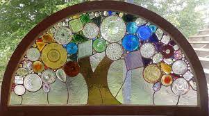 Current Artwork Faux Stained Glass Glass Art Projects Stained Glass Art