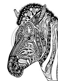 A Coloring Book For Big Kids 2nd Edition Zebra Coloring Pages Coloring Pages Animal Coloring Pages