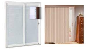 61 our patio door design comes standard with multiple locking mechanisms, and they can withstand 500 pounds of opening force when in the vent lock position. Inspiring Sliding Patio Door Blinds Ideas Youtube