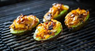 Grilled Stuffed Avocados Grilling Inspiration Grilled Avocado Grilled Avocado Recipe Recipes