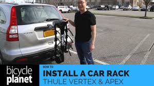 Thule Vertex Apex Hitch Rack Installation Youtube