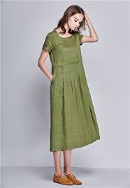 Riceverete risposta su disponibilità e tempi di consegna. Lino Tunica Vestito In Verde Maxi Abito Vestito Di Lino Etsy Vestiti Abiti Abiti Semplici