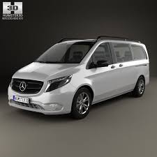 3d Model Of Mercedes Benz Vito Tourer Select L2 W447 2014 Mercedes Benz Vito Volkswagen Routan Mercedes Benz