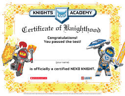 Lego certificate of authenticity for set 10020 (72755) has been used in at least 1 lego sets over the past 18 years, since it was first used in 2002. Scholastic Uk On Twitter Become A Lego Nexo Knight With The Forbidden Power Book Download Your Certificate Now Https T Co Pkwy7dejqq