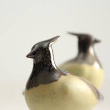 Ceramic Lapwing Handmade Decorative Bird Figurine Bird Etsy Ceramics Handmade Decorations Ceramic Birds