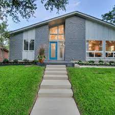 This particular movement occurred, especially, in architecture. 75 Beautiful Mid Century Modern Brick Exterior Home Pictures Ideas July 2021 Houzz
